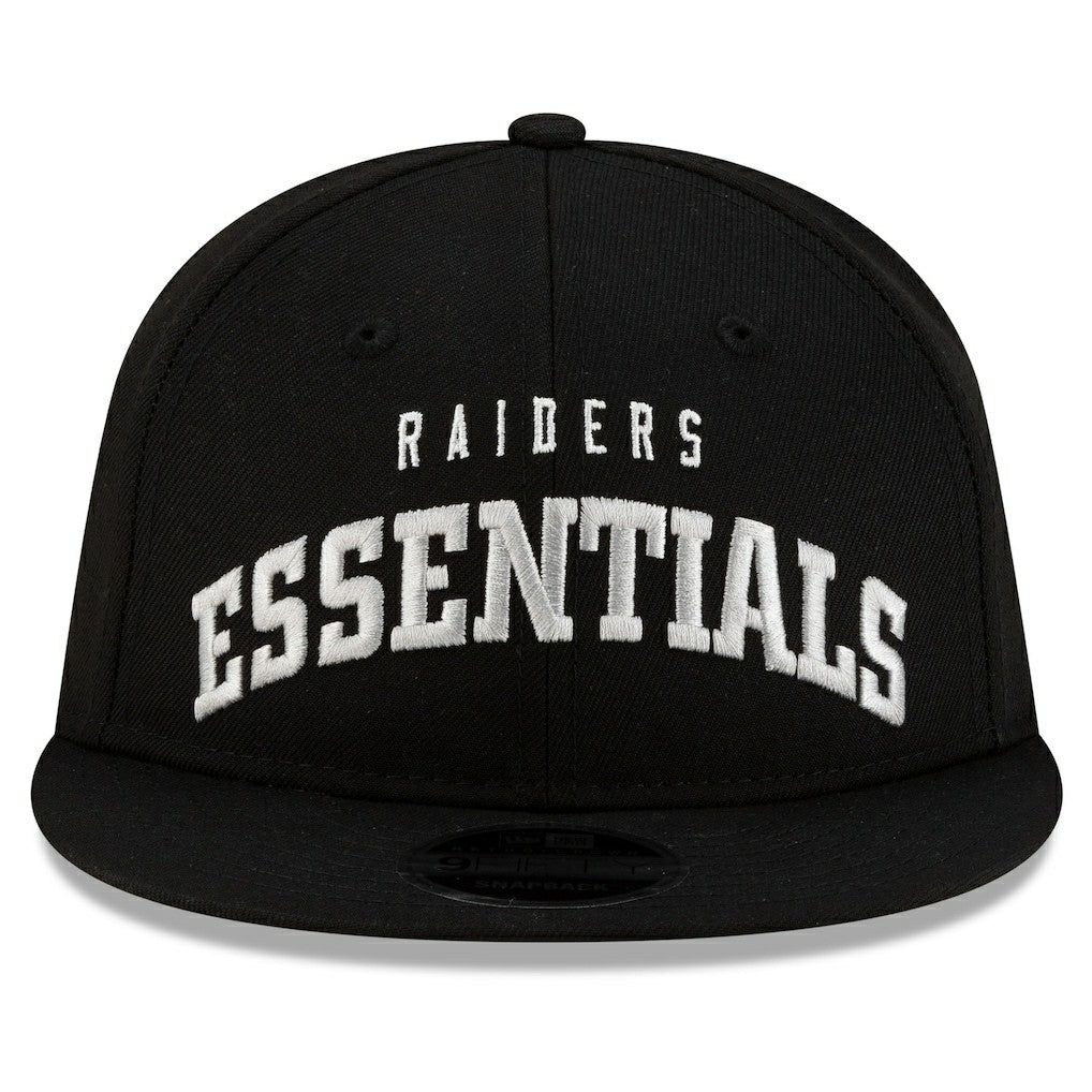 Las Vegas Raiders New Era x Fear of God x NFL 9FIFTY Snapback Hat - Black - NFL