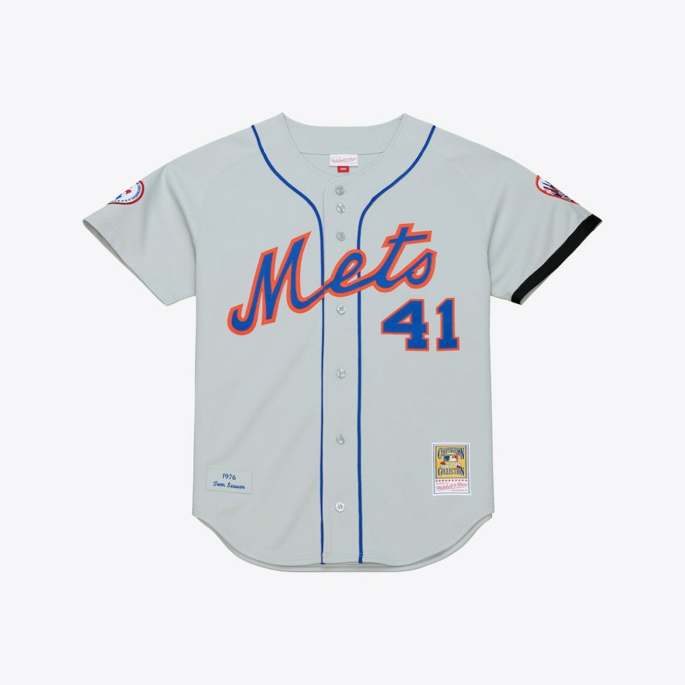 Tom Seaver New York Mets Mitchell & Ness 1976 Authentic Jersey Discount