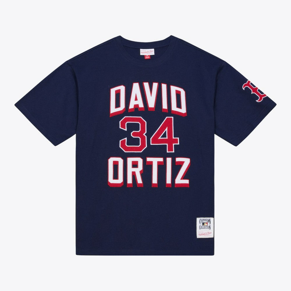 David Ortiz Boston Red Sox Mitchell & Ness Player Collection Premium T-Shirt for sale