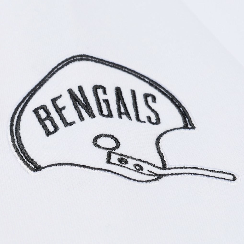 Cincinnati Bengals Arctic Fleece Sweatshirt - White - Mitchell & Ness