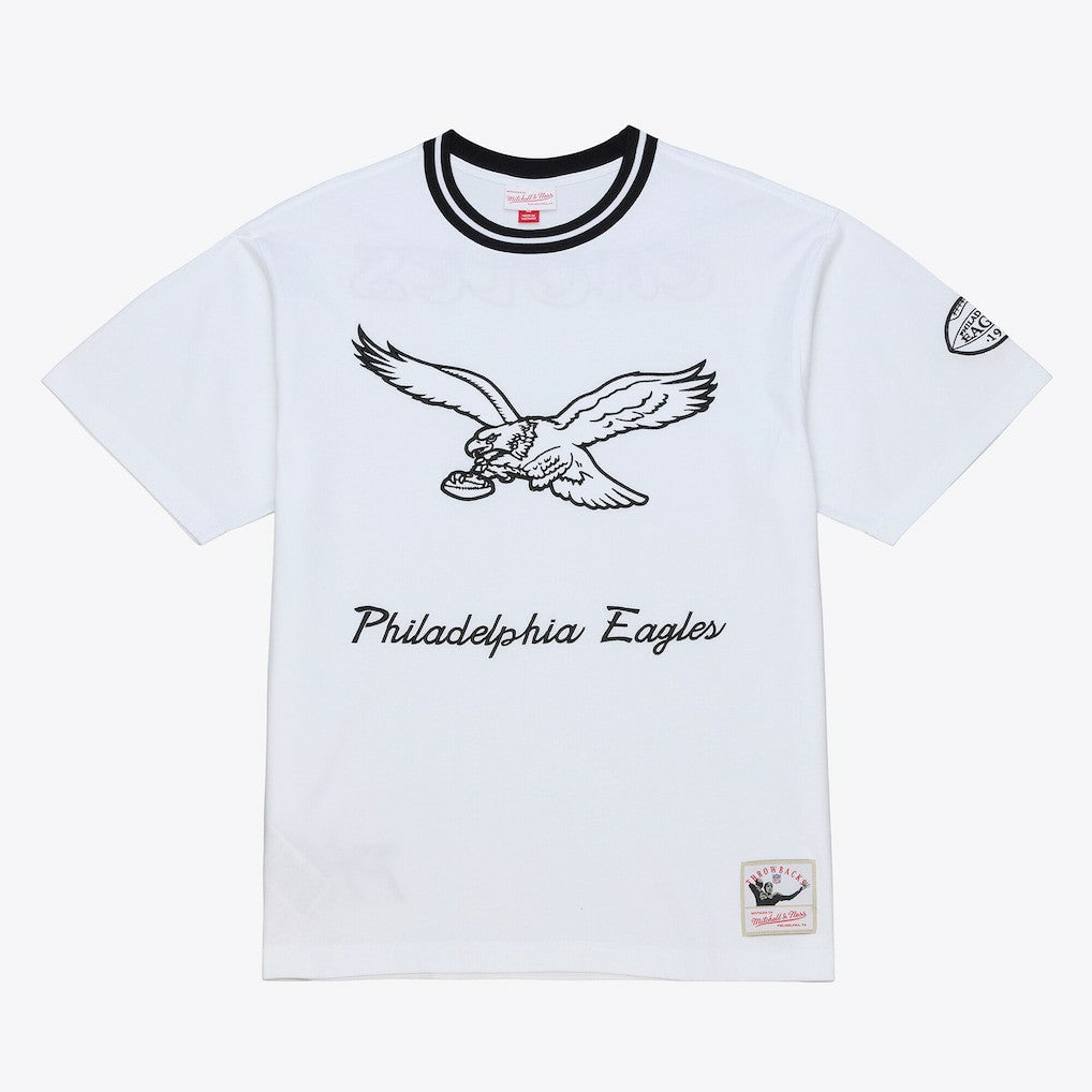 Philadelphia Eagles Arctic T-Shirt - White - Mitchell & Ness