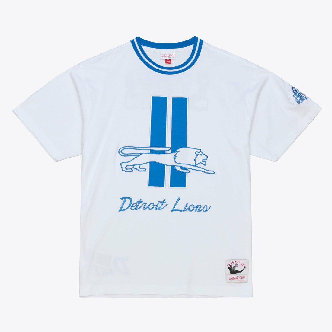 Detroit Lions Arctic T-Shirt - White - Mitchell & Ness