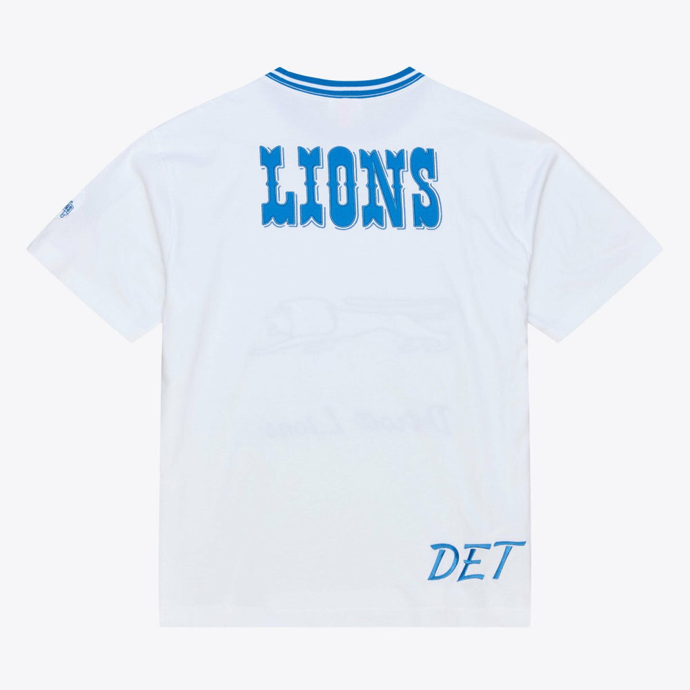 Detroit Lions Arctic T-Shirt - White - Mitchell & Ness
