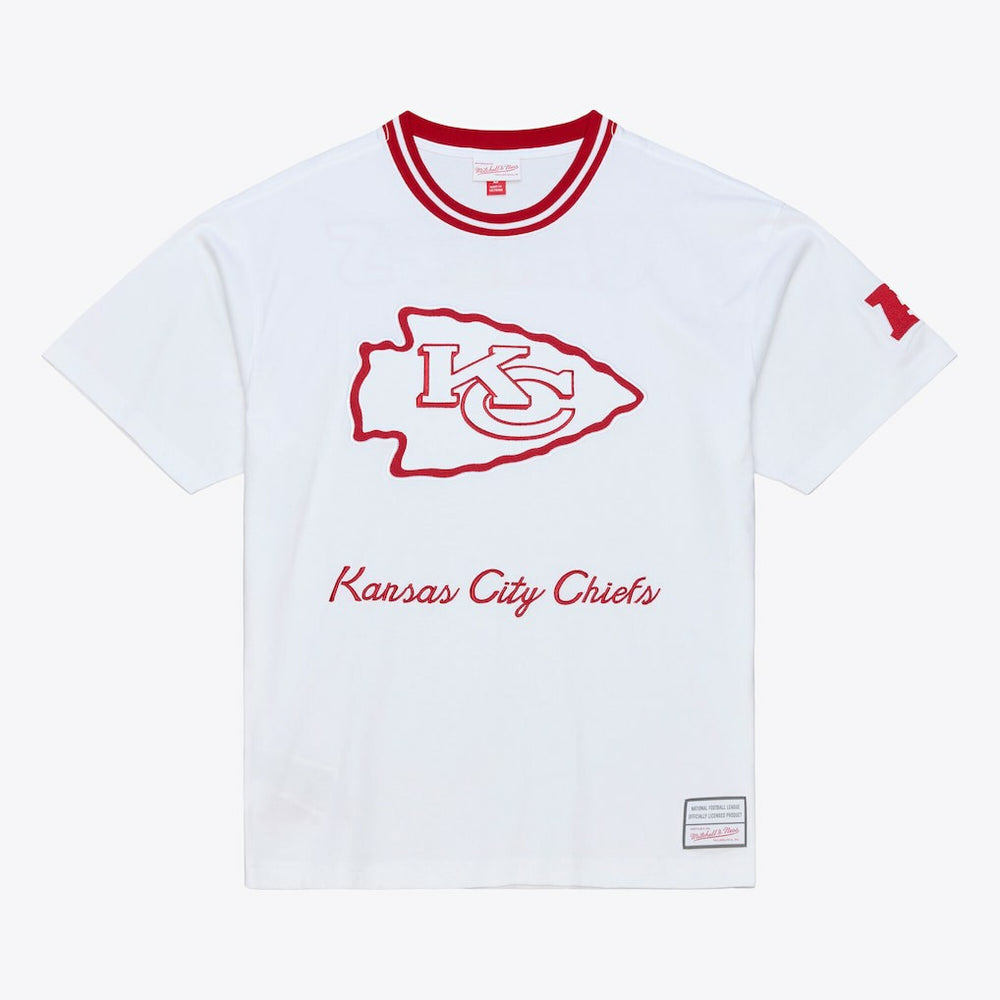Kansas City Chiefs Arctic T-Shirt - White - Mitchell & Ness