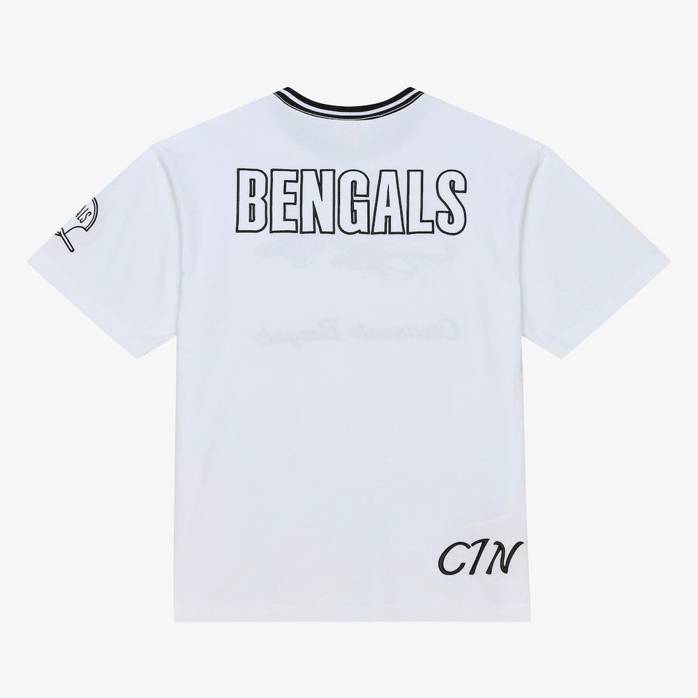 Cincinnati Bengals Arctic T-Shirt - White - Mitchell & Ness