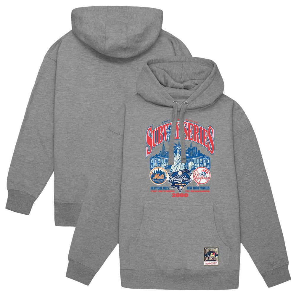 New York Yankees vs. New York Mets Mitchell & Ness 2000 World Series Pullover Hoodie Near Me