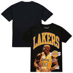 Mitchell & Ness Shaquille O'Neal Los Angeles Lakers Hardwood Classics Player Arch T-Shirt Black