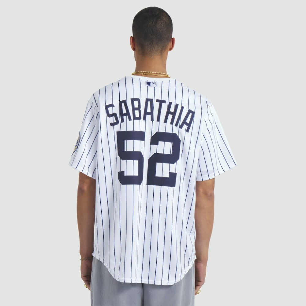 CC Sabathia New York Yankees Nike 2025 Baseball Hall of Fame Name & Number Retired Replica Jersey Outlet
