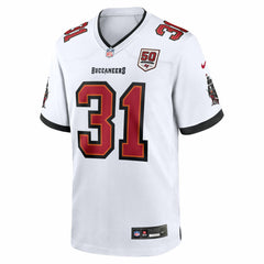 Antoine Winfield Jr. Tampa Bay Buccaneers 50th Season Patch Game Jersey - White - Nike