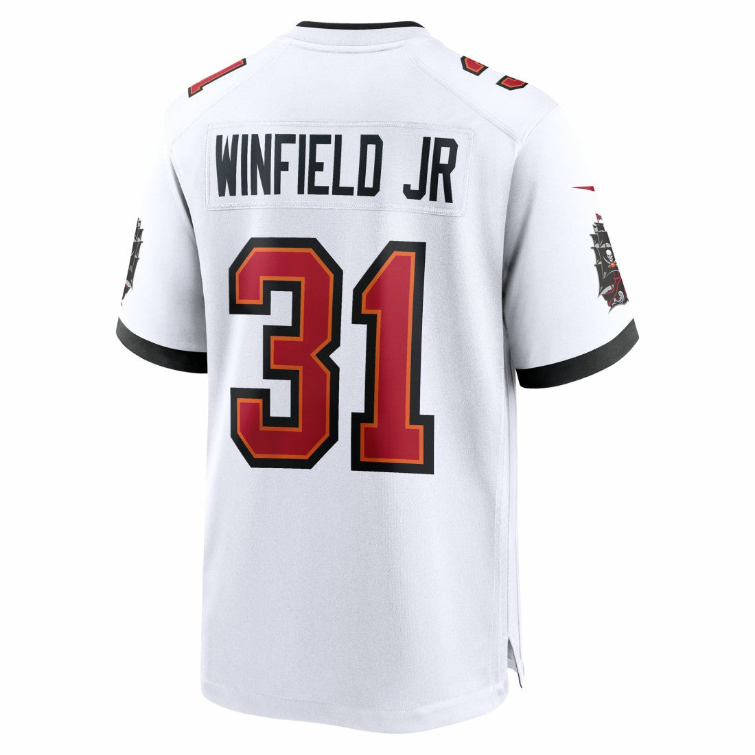 Antoine Winfield Jr. Tampa Bay Buccaneers 50th Season Patch Game Jersey - White - Nike