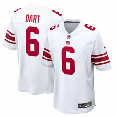 Jaxson Dart New York Giants Game Jersey - White - Nike
