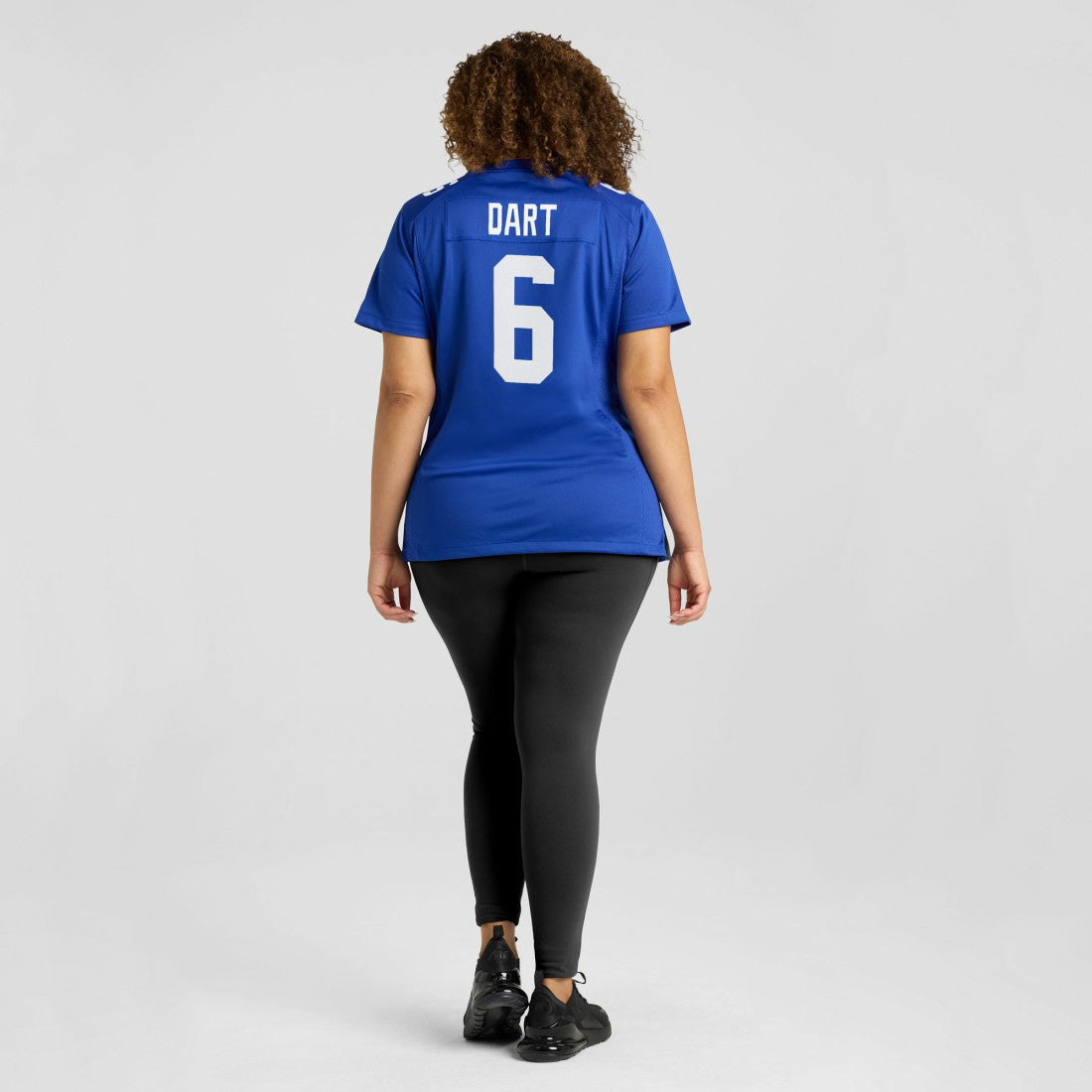 Jaxson Dart New York Giants Women's Team Game Jersey - Royal - Nike