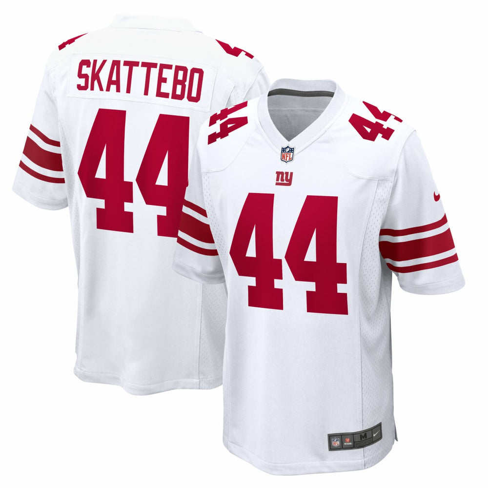 Cam Skattebo New York Giants Game Jersey - White - Nike