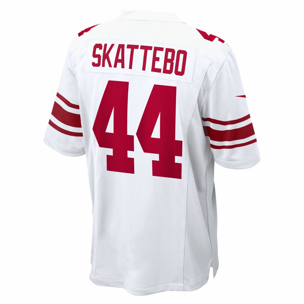 Cam Skattebo New York Giants Game Jersey - White - Nike
