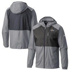 Columbia Oklahoma City Thunder 2025 NBA Finals Champions Flash Forward Lightweight Full-Zip Hooded Windbreaker Gray
