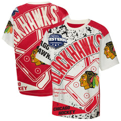 Chicago Blackhawks Outerstuff Youth Top Player T-Shirt - Cream | NHL near me