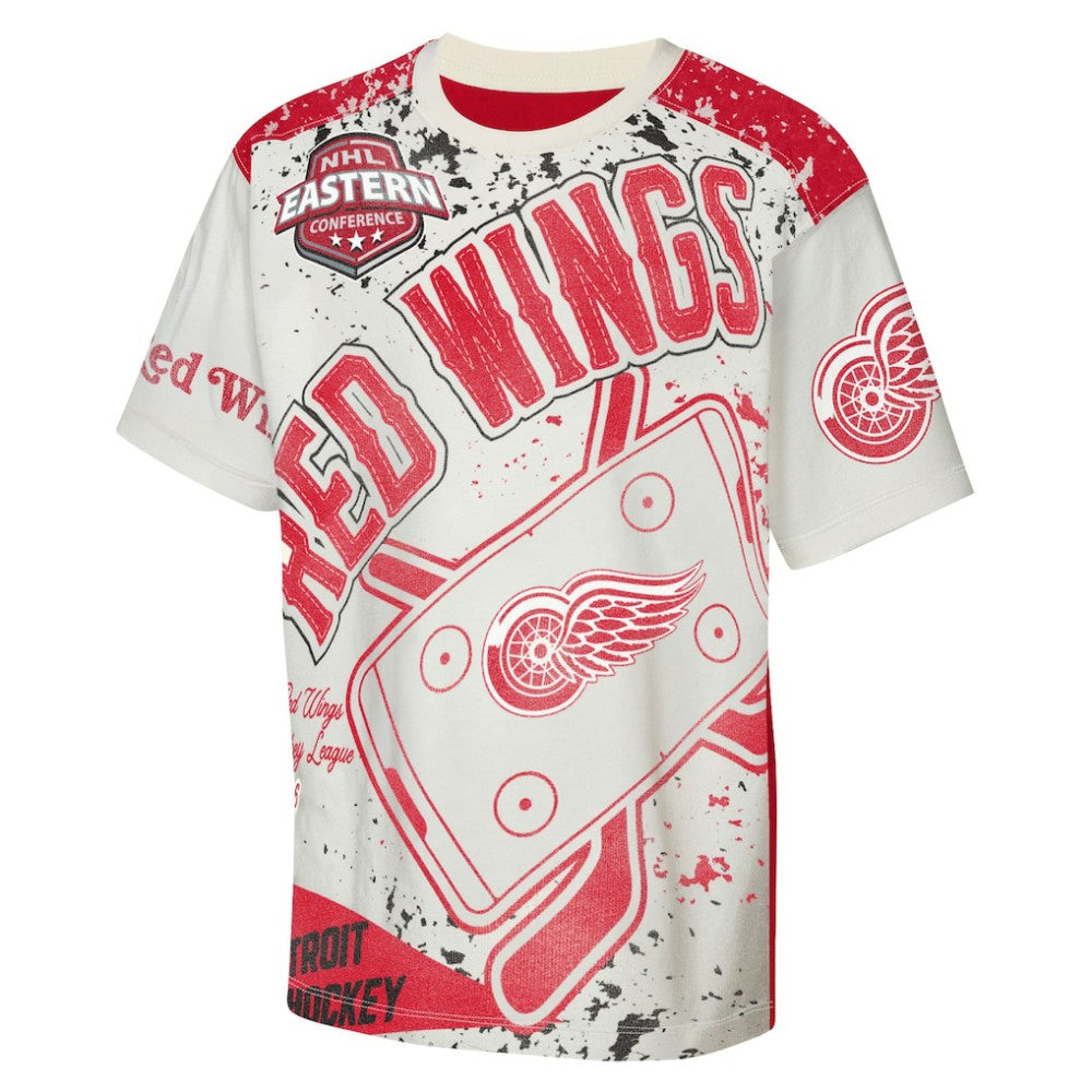 Detroit Red Wings Outerstuff Youth Top Player T-Shirt - Cream | NHL online