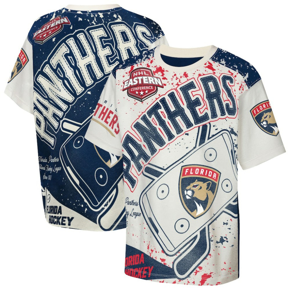 Florida Panthers Outerstuff Youth Top Player T-Shirt - Cream | NHL online