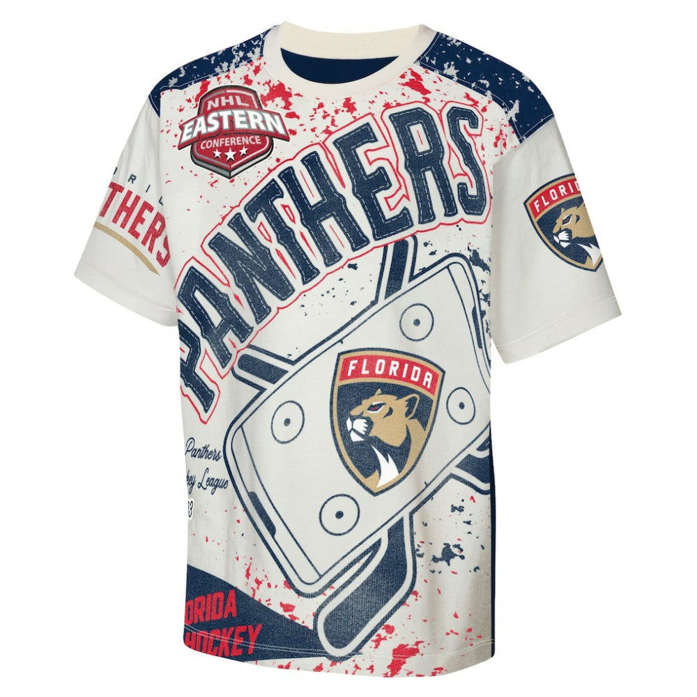 Florida Panthers Outerstuff Youth Top Player T-Shirt - Cream | NHL online