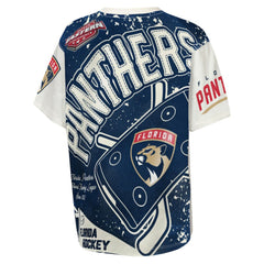 Florida Panthers Outerstuff Youth Top Player T-Shirt - Cream | NHL online