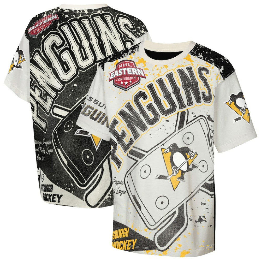 Pittsburgh Penguins Outerstuff Youth Top Player T-Shirt - Cream | NHL discount