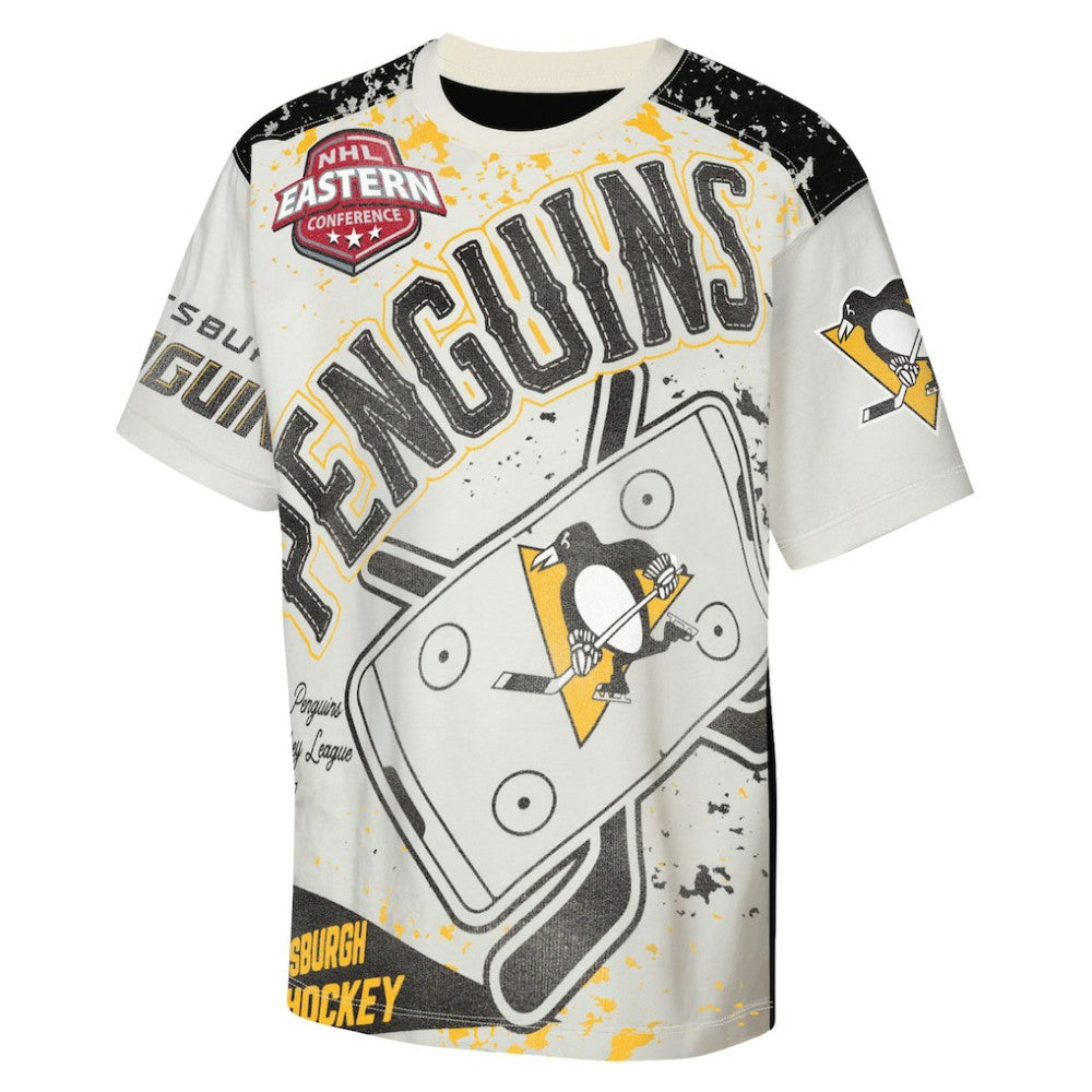 Pittsburgh Penguins Outerstuff Youth Top Player T-Shirt - Cream | NHL discount