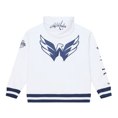 Washington Capitals Mitchell & Ness Arctic Fleece Hoodie - White | NHL Clearance