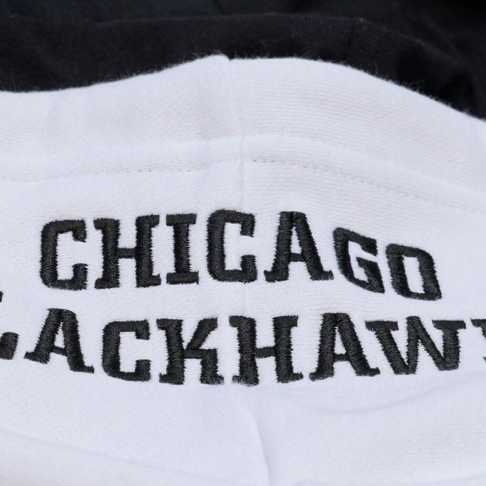 Chicago Blackhawks Mitchell & Ness Arctic Fleece Hoodie - White | NHL Clearance