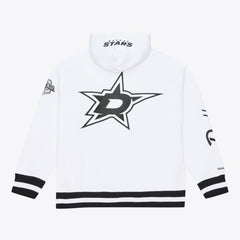 Dallas Stars Mitchell & Ness Arctic Fleece Hoodie - White | NHL Lifestyle