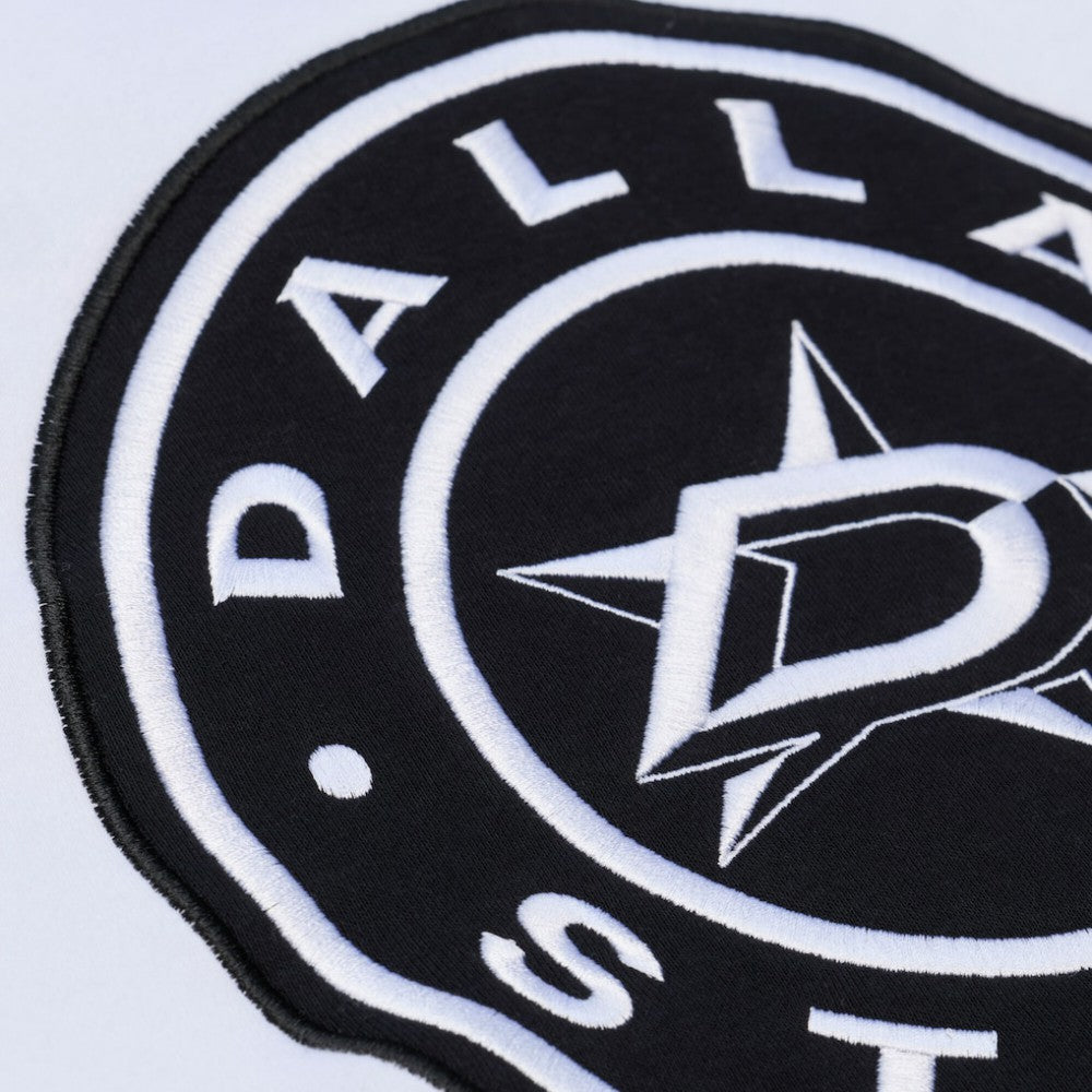 Dallas Stars Mitchell & Ness Arctic Fleece Hoodie - White | NHL Lifestyle