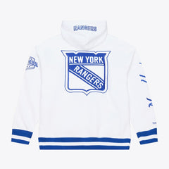 New York Rangers Mitchell & Ness Arctic Fleece Hoodie - White | NHL discount
