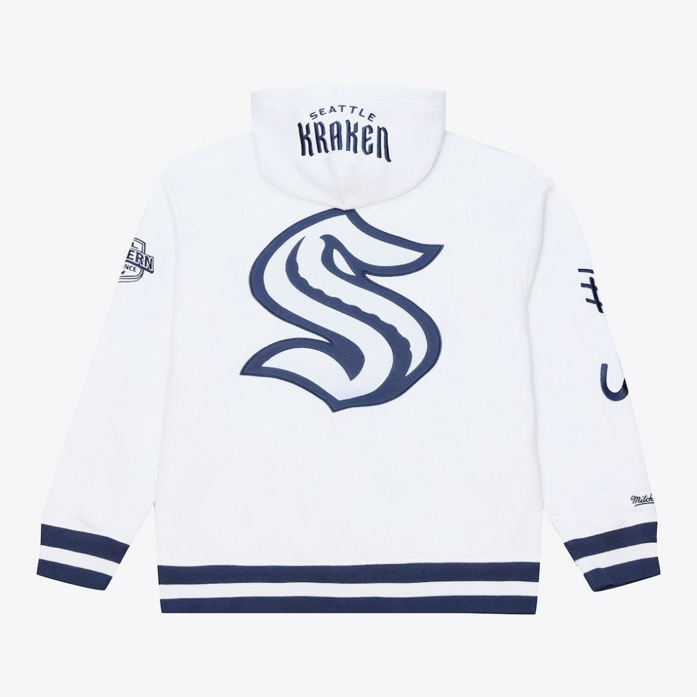 Seattle Kraken Mitchell & Ness Arctic Fleece Hoodie - White | NHL discount