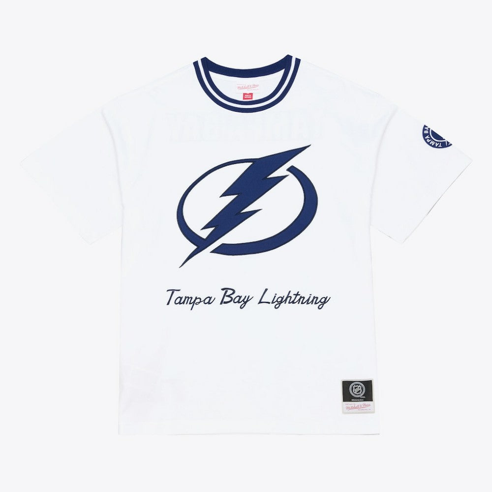 Tampa Bay Lightning Mitchell & Ness Arctic T-Shirt- White | NHL Lifestyle