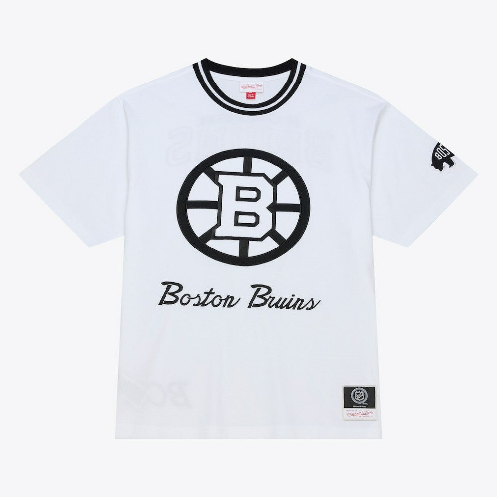 Boston Bruins Mitchell & Ness Arctic T-Shirt- White | NHL Lifestyle