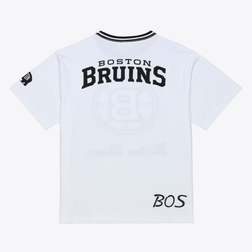Boston Bruins Mitchell & Ness Arctic T-Shirt- White | NHL Lifestyle