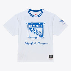 New York Rangers Mitchell & Ness Arctic T-Shirt- White | NHL Clearance