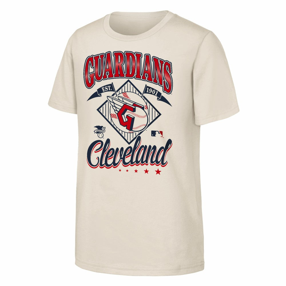 Cleveland Guardians Outerstuff Youth Triple Hit T-Shirt for sale