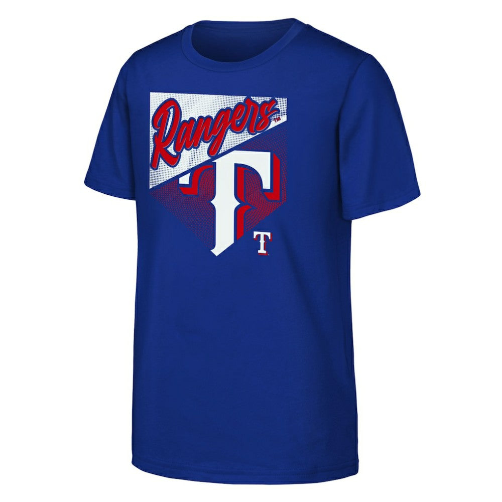 Texas Rangers Outerstuff Youth Prime Plate T-Shirt Discount
