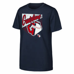 Cleveland Guardians Outerstuff Youth Prime Plate T-Shirt Sale