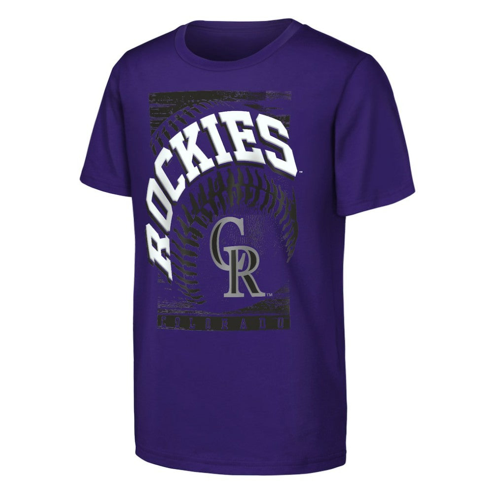 Colorado Rockies Outerstuff Youth Speed Pitch T-Shirt Discount