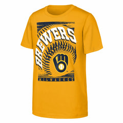 Milwaukee Brewers Outerstuff Youth Speed Pitch T-Shirt Discount