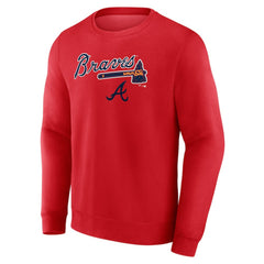 Atlanta Braves Team Lockup Sweatshirt Discount