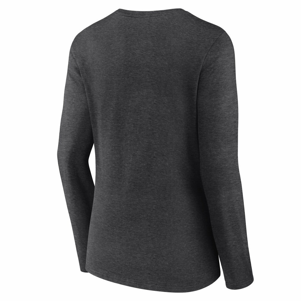 Cincinnati Reds Women's Team Lockup Long Sleeve V-Neck T-Shirt Sale