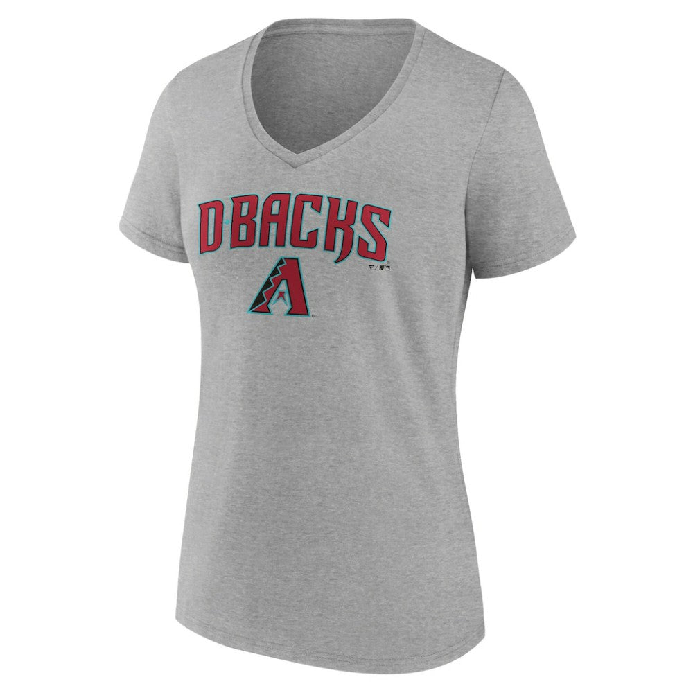 Arizona Diamondbacks Women's Team Lockup V-Neck T-Shirt Sale