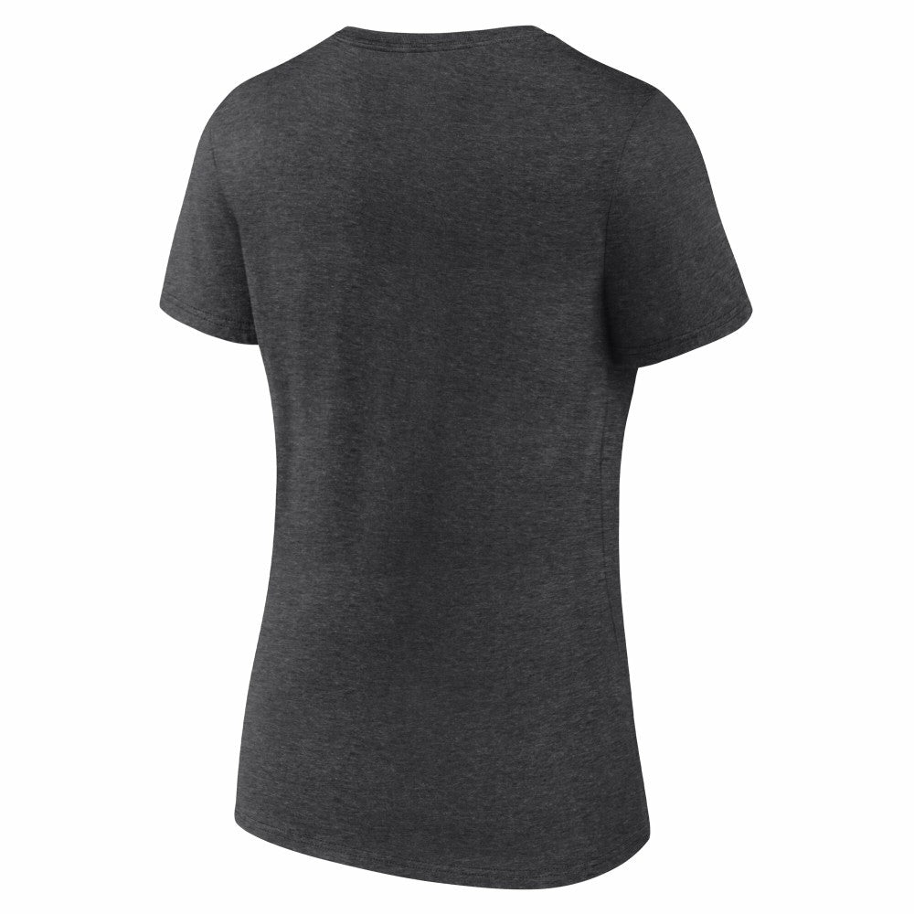 Cincinnati Reds Women's Team Lockup V-Neck T-Shirt Near Me