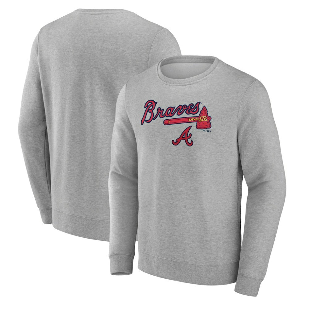 Atlanta Braves Team Lockup Sweatshirt Outlet