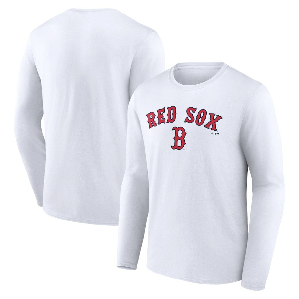 Boston Red Sox Team Lockup Long Sleeve T-Shirt Near Me