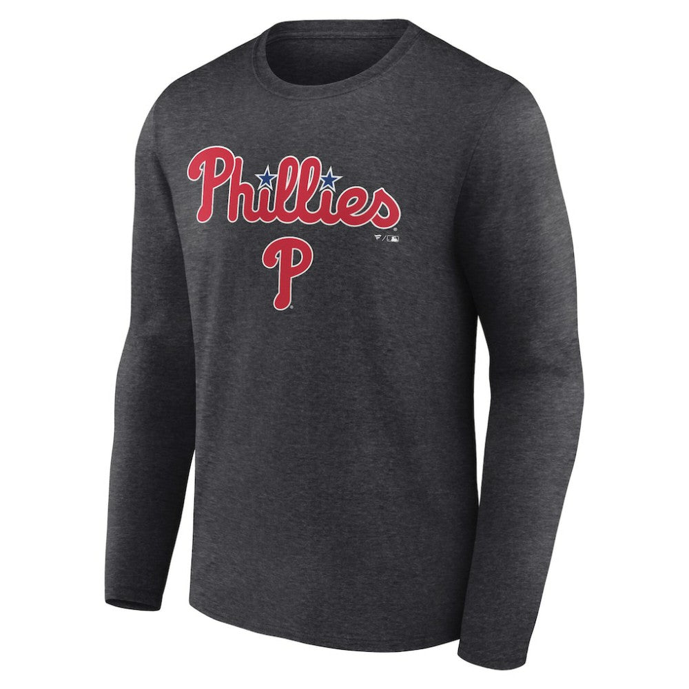 Philadelphia Phillies Team Lockup Long Sleeve T-Shirt for sale