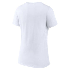 Chicago Cubs Women's Team Lockup V-Neck T-Shirt for sale