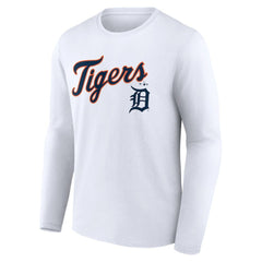 Detroit Tigers Team Lockup Long Sleeve T-Shirt Near Me